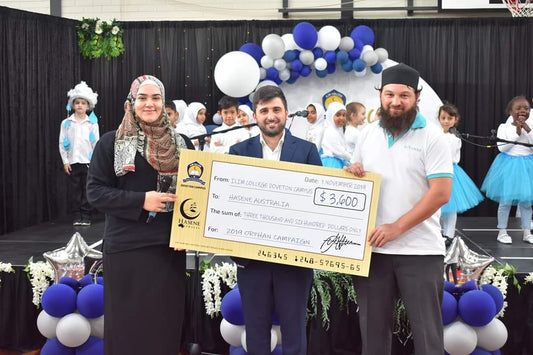 Ilim College donation towards our Orphan Campaign
