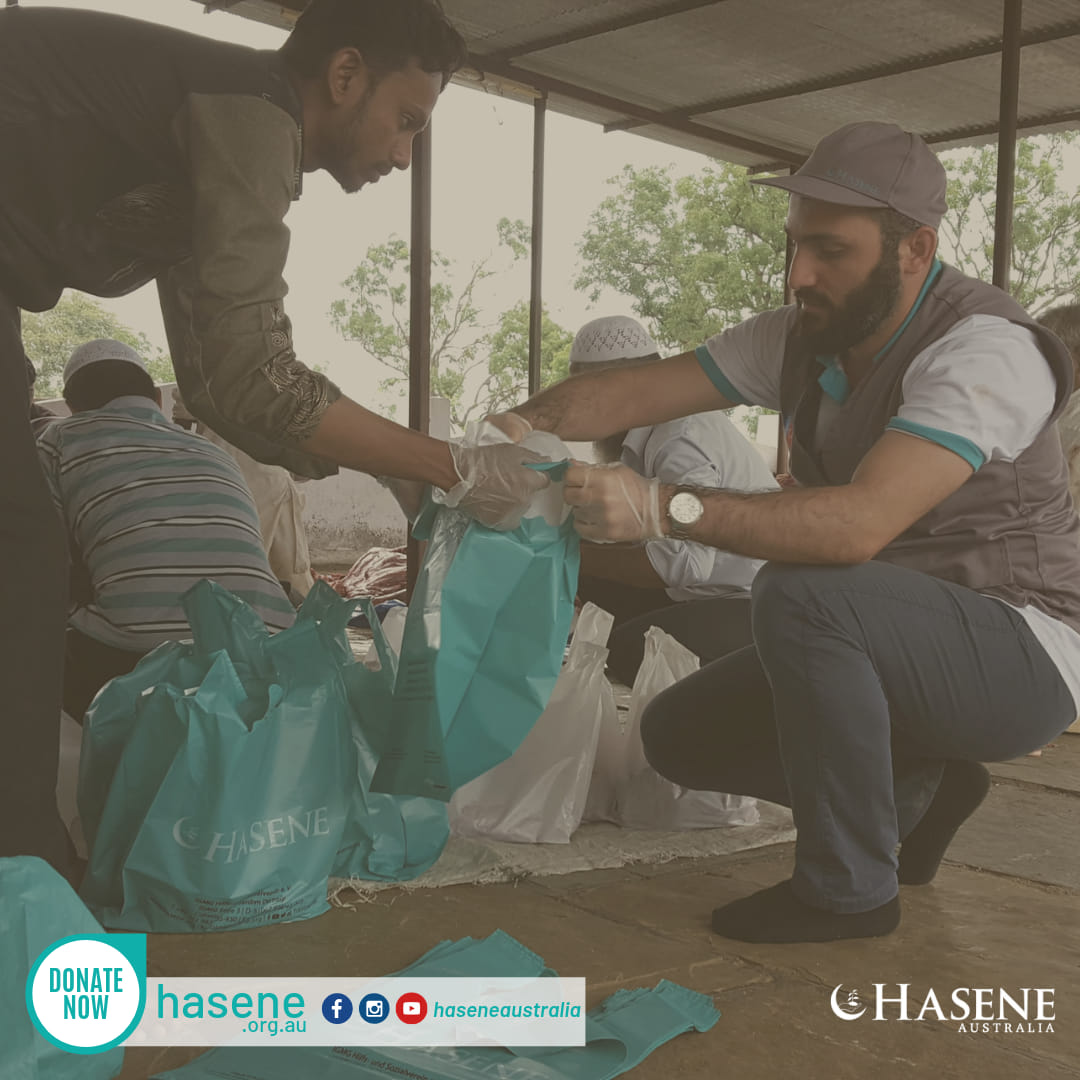 Qurban volunteers