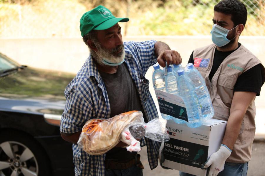 Hasene Delivers Aid to the Lebanese People